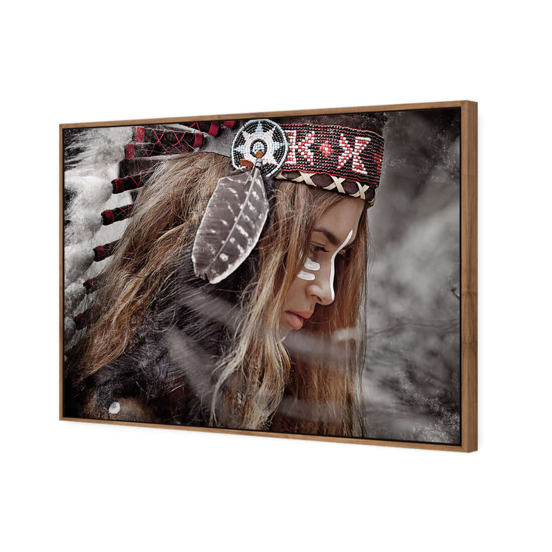 Apache Girl 2 - Wall Art Designs - 4315_AR_H WAD_CP - MPY - 260 - M - S - S_45x30_S - 1550 - NAT