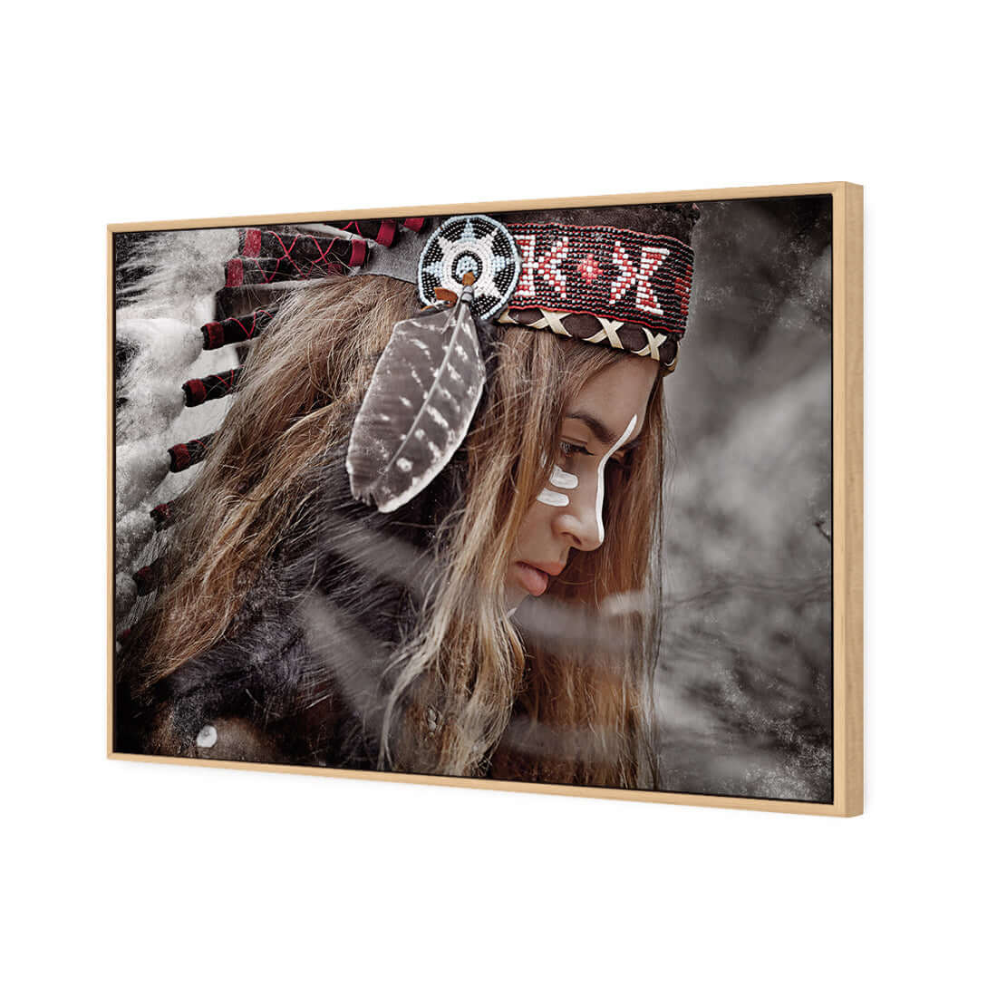 Apache Girl 2 - Wall Art Designs - 4315_AR_H WAD_CP - MPY - 260 - M - S - S_45x30_S - 1550 - OAK