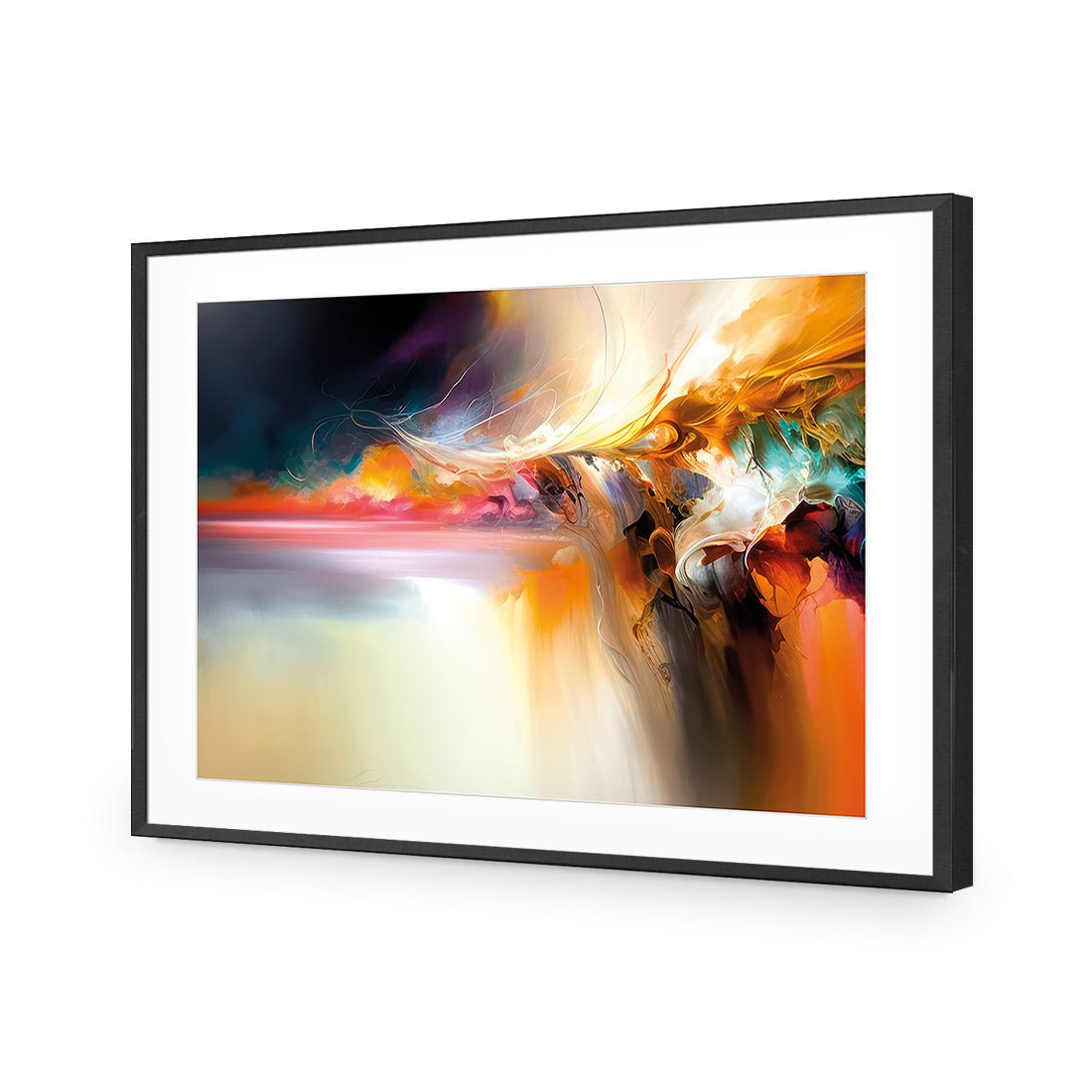 Approaching Haze - Wall Art Designs - WB_100656_AR_H CAF_AP - 030 - MAT_45x30_S - 2538 - BLK