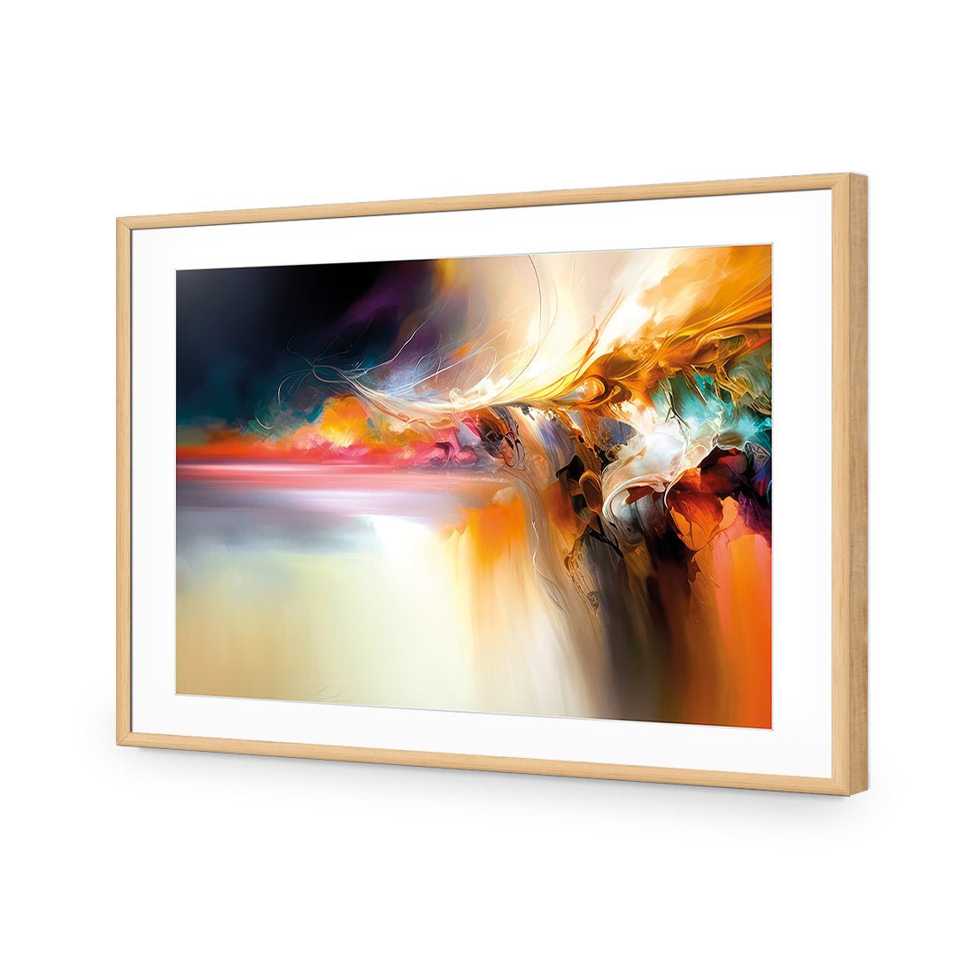 Approaching Haze - Wall Art Designs - WB_100656_AR_H CAF_AP - 030 - MAT_45x30_S - 2538 - OAK