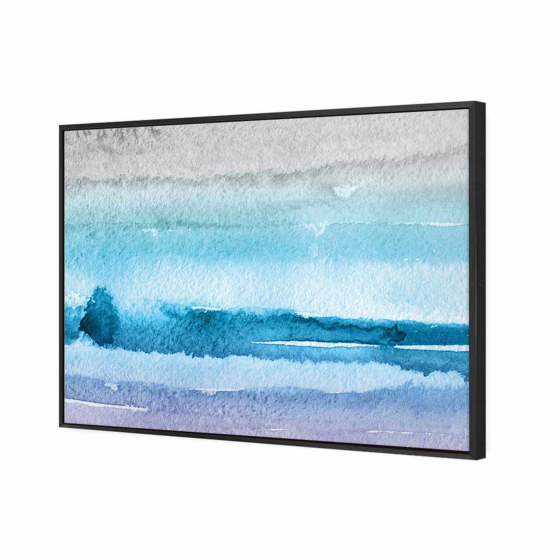 Aquarelle | Standard Canvas | Floating Frame | Black