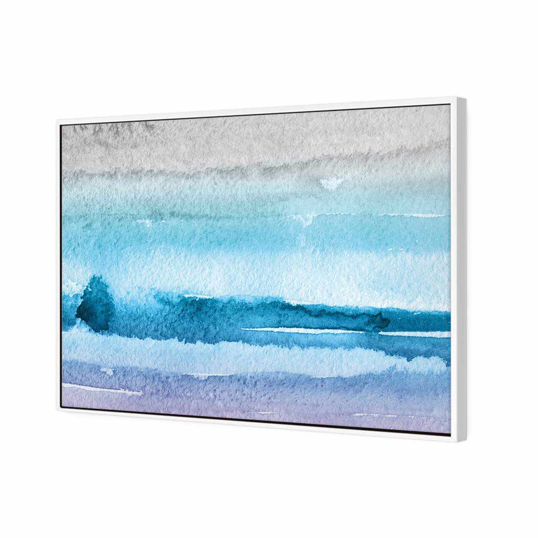 Aquarelle | Standard Canvas | Floating Frame | White