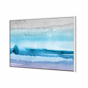 Aquarelle | Standard Canvas | Floating Frame | White
