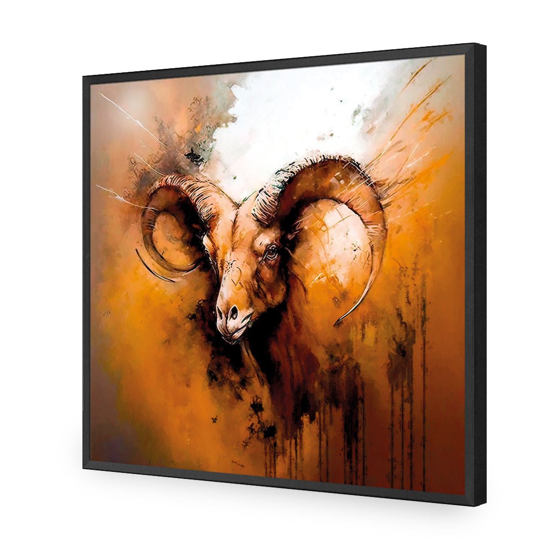 Aries Ascendant - Wall Art Designs - WB_100729_AS_Q CAF_AP - 030 - EDG_37x37_S - 2538 - BLK