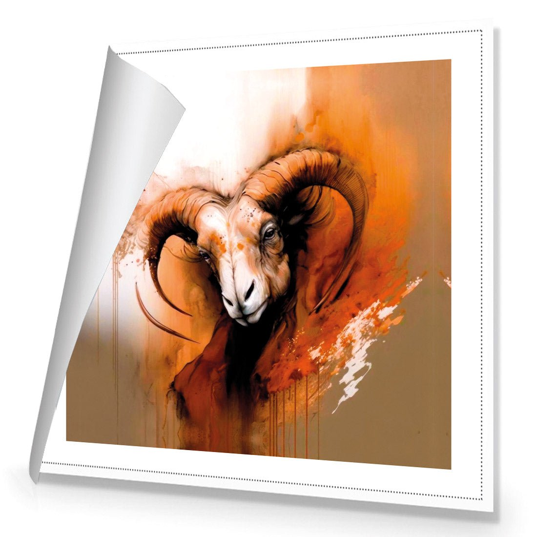 Aries Rising - Wall Art Designs - WB_100728_AS_Q CAF_CP - MPY - 260 - M - R_37x37_NONE