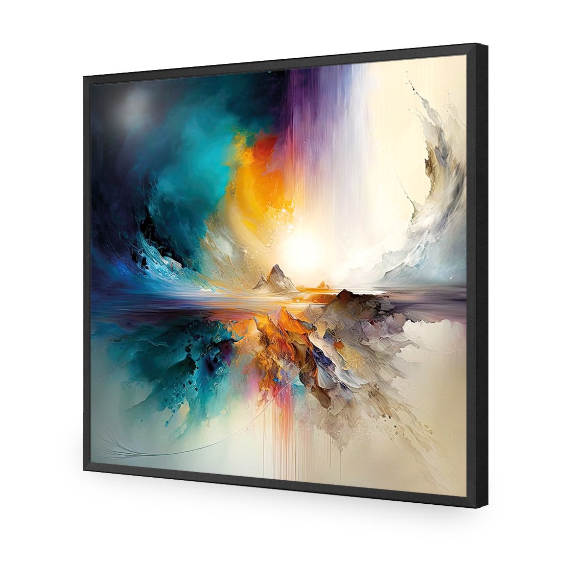 Astral Plane - Wall Art Designs - WB_100990_AS_Q CAF_AP - 030 - EDG_37x37_S - 2538 - BLK