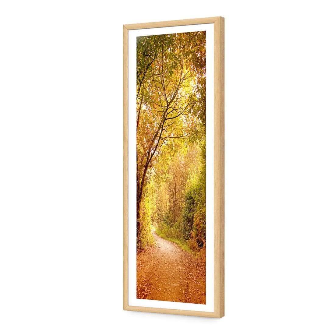 Autumn Pathway (Long) - Wall Art Designs - 1159_AL_V WAD_AP - 030 - MAT_90x30_S - 2538 - OAK