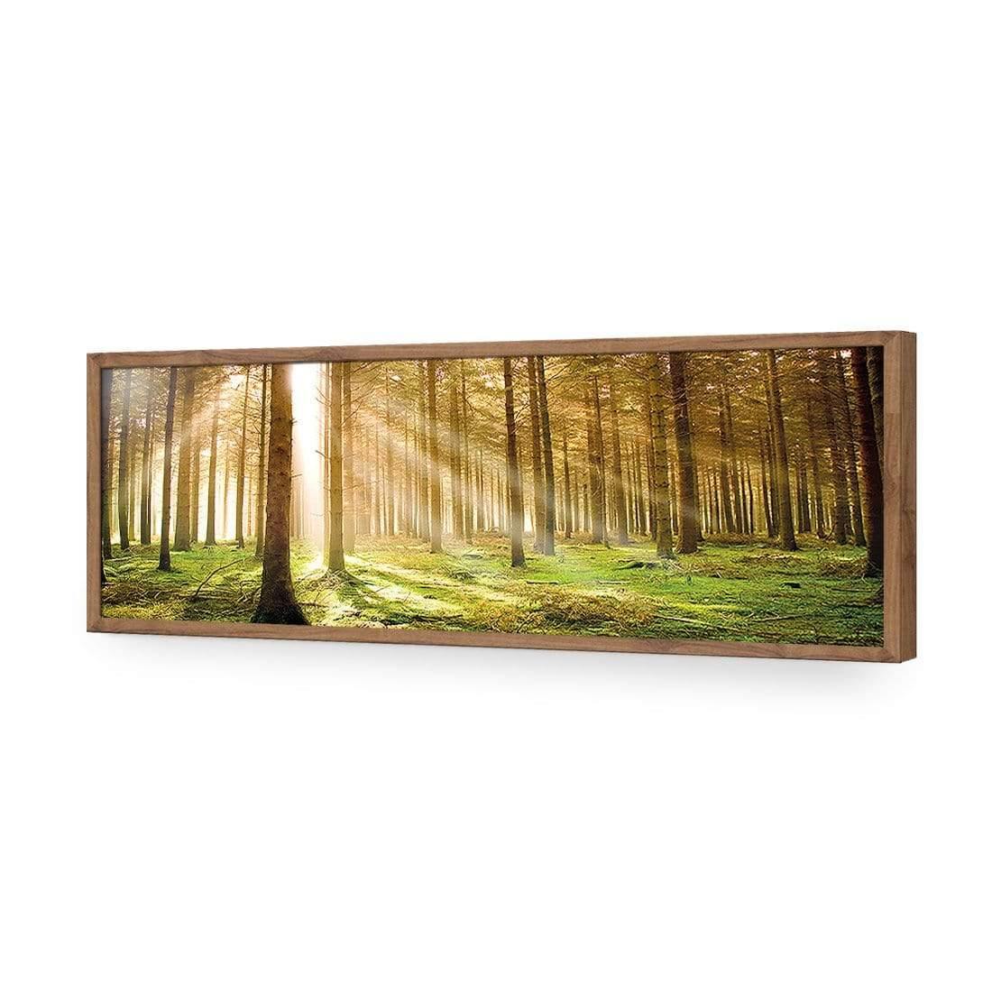 Autumn Pine Forest (Long) - Wall Art Designs - 896_AL_H WAD_AP - 030 - EDG_90x30_S - 2538 - NAT