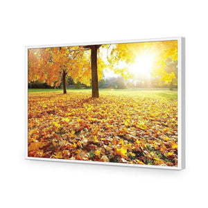 Autumn Sunshine | Classic Acrylic | Flat Frame No Border | White