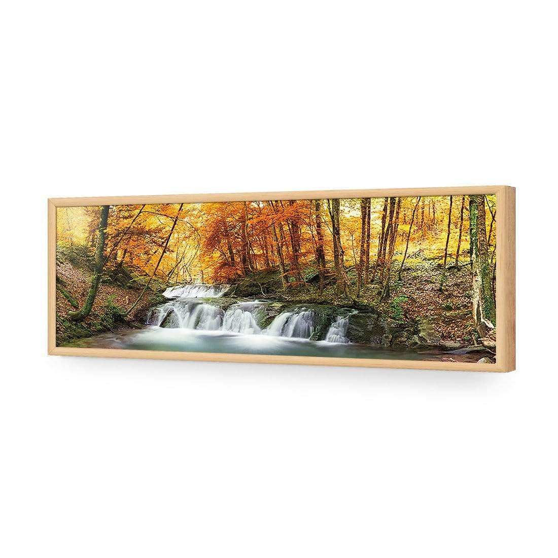 Autumn Waterfalls (long) - Wall Art Designs - 2002_AL_H CAF_AP - 030 - EDG_90x30_S - 2538 - OAK