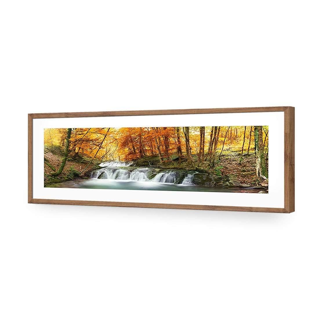 Autumn Waterfalls (long) - Wall Art Designs - 2002_AL_H CAF_AP - 030 - MAT_90x30_S - 2538 - NAT