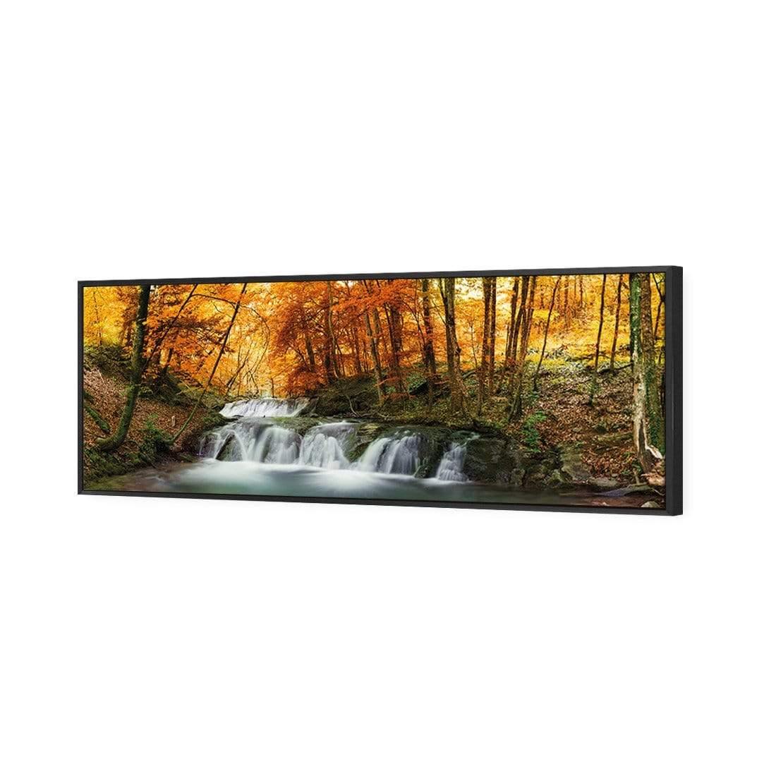 Autumn Waterfalls (long) - Wall Art Designs - 2002_AL_H CAF_CP - MPY - 260 - M - S - S_60x20_S - 1550 - BLK