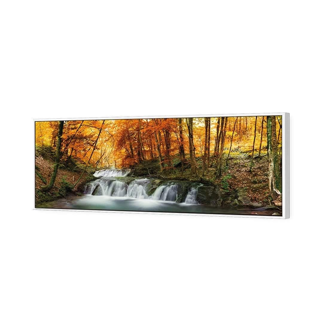 Autumn Waterfalls (long) - Wall Art Designs - 2002_AL_H CAF_CP - MPY - 260 - M - S - S_60x20_S - 1550 - WHT