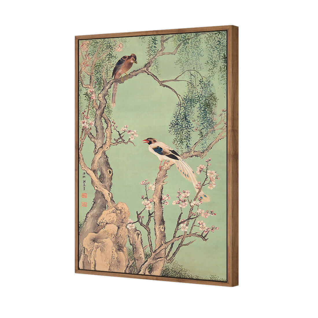 Avian Chinoiserie 3 - Wall Art Designs - 4014_AR_V WAD_CP - MPY - 260 - M - S - S_45x30_S - 1550 - NAT