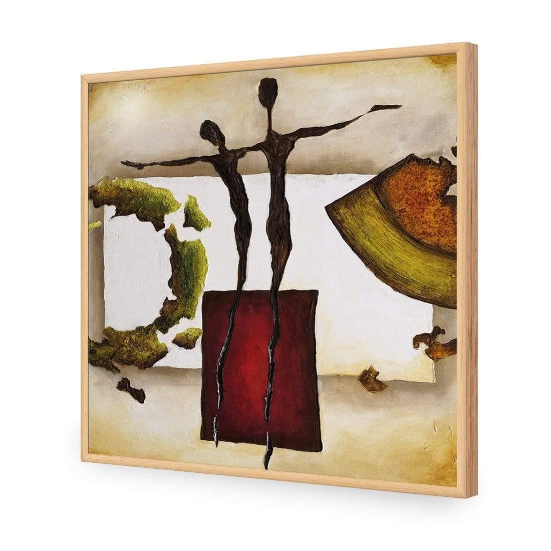 Balancing Puzzle (Square) - Wall Art Designs - 2562_AS_Q WAD_AP - 030 - EDG_37x37_S - 2538 - OAK