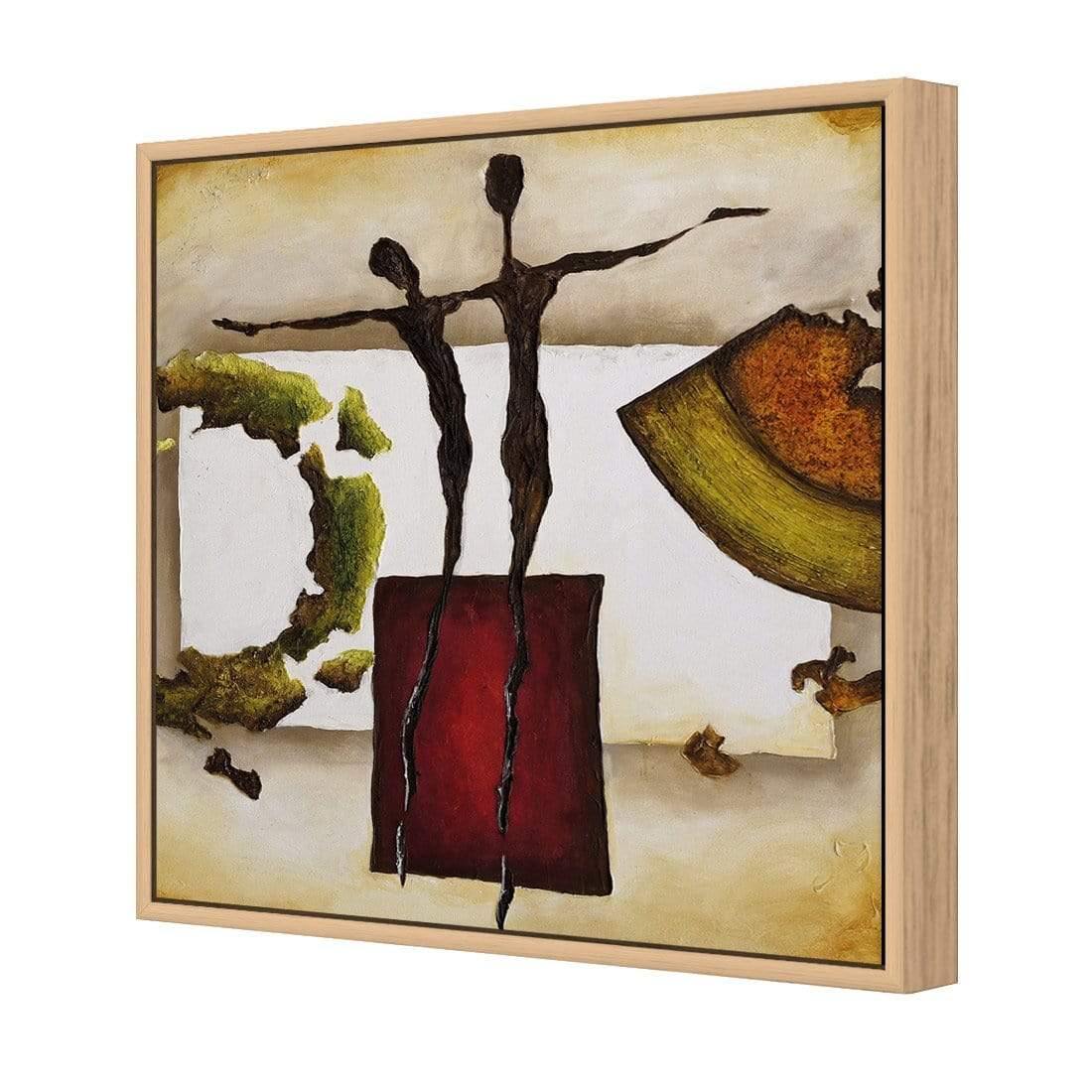 Balancing Puzzle (Square) - Wall Art Designs - 2562_AS_Q WAD_CP - MPY - 260 - M - S - S_37x37_S - 1550 - OAK