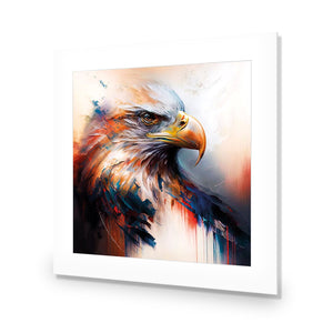Bald Eagle | Classic Acrylic | No Frame With Border