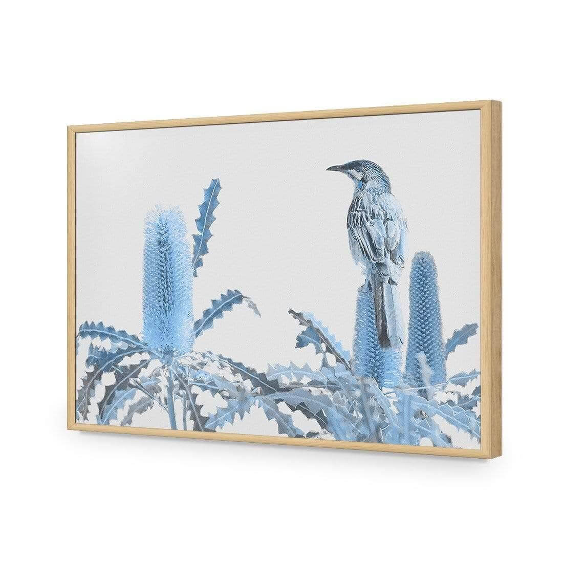 Banksia Beauty and Wattlebird - Wall Art Designs - AU_1115_AR_H WAD_AP - 030 - EDG_45x30_S - 2538 - OAK