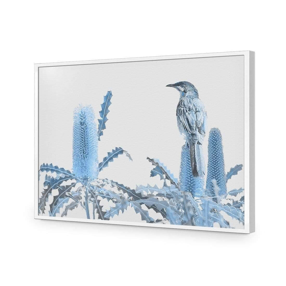 Banksia Beauty and Wattlebird - Wall Art Designs - AU_1115_AR_H WAD_AP - 030 - EDG_45x30_S - 2538 - WHT