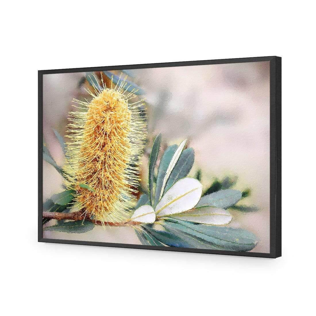 Banksia of Gold - Wall Art Designs - AU_1104_AR_H WAD_AP - 030 - EDG_45x30_S - 2538 - BLK