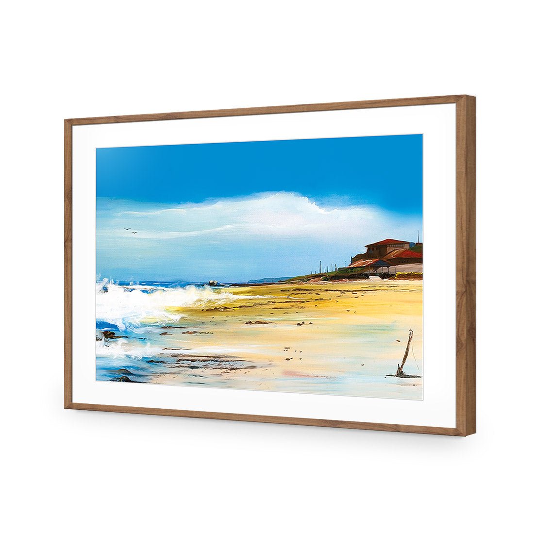 Bar Beach South - Wall Art Designs - 196_AR_H WAD_AP - 030 - MAT_45x30_S - 2538 - NAT