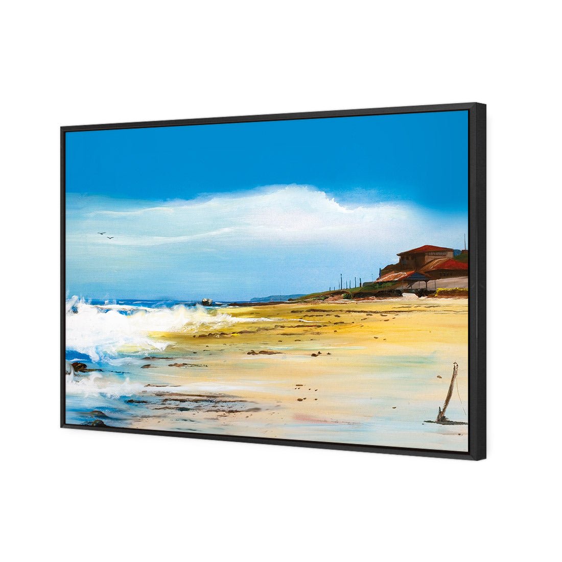 Bar Beach South - Wall Art Designs - 196_AR_H WAD_CP - MPY - 260 - M - S - S_45x30_S - 1550 - BLK