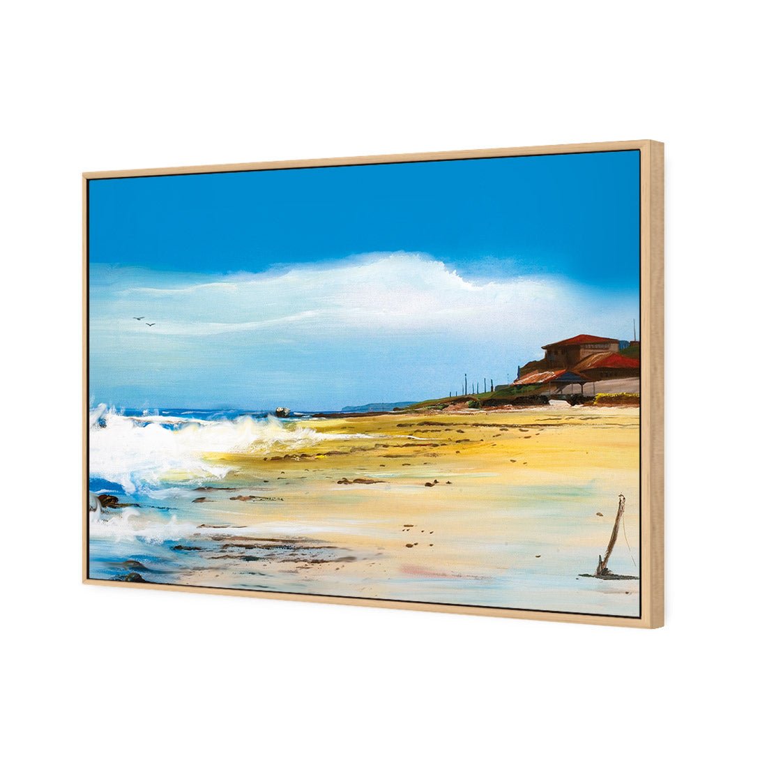 Bar Beach South - Wall Art Designs - 196_AR_H WAD_CP - MPY - 260 - M - S - S_45x30_S - 1550 - OAK