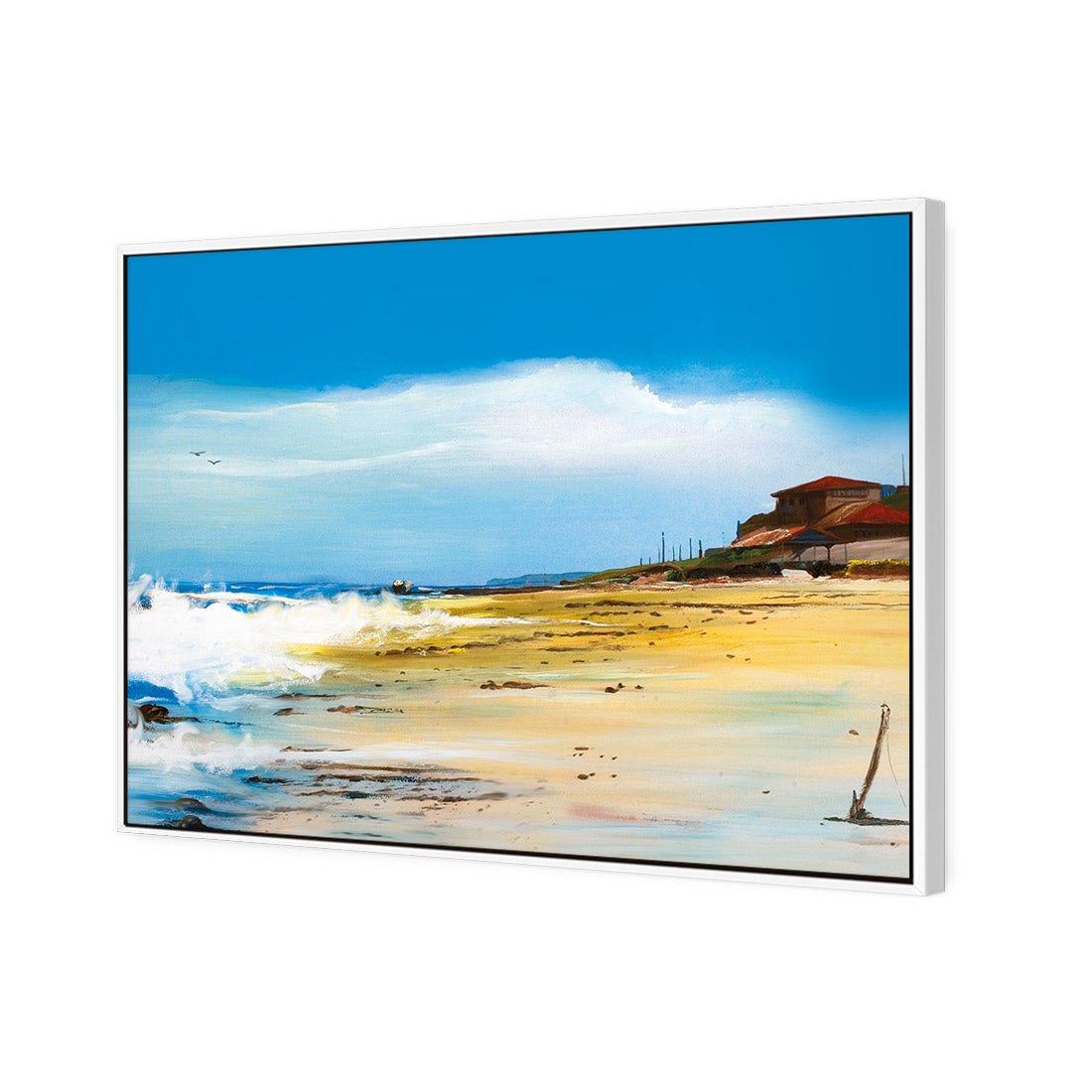 Bar Beach South - Wall Art Designs - 196_AR_H WAD_CP - MPY - 260 - M - S - S_45x30_S - 1550 - WHT