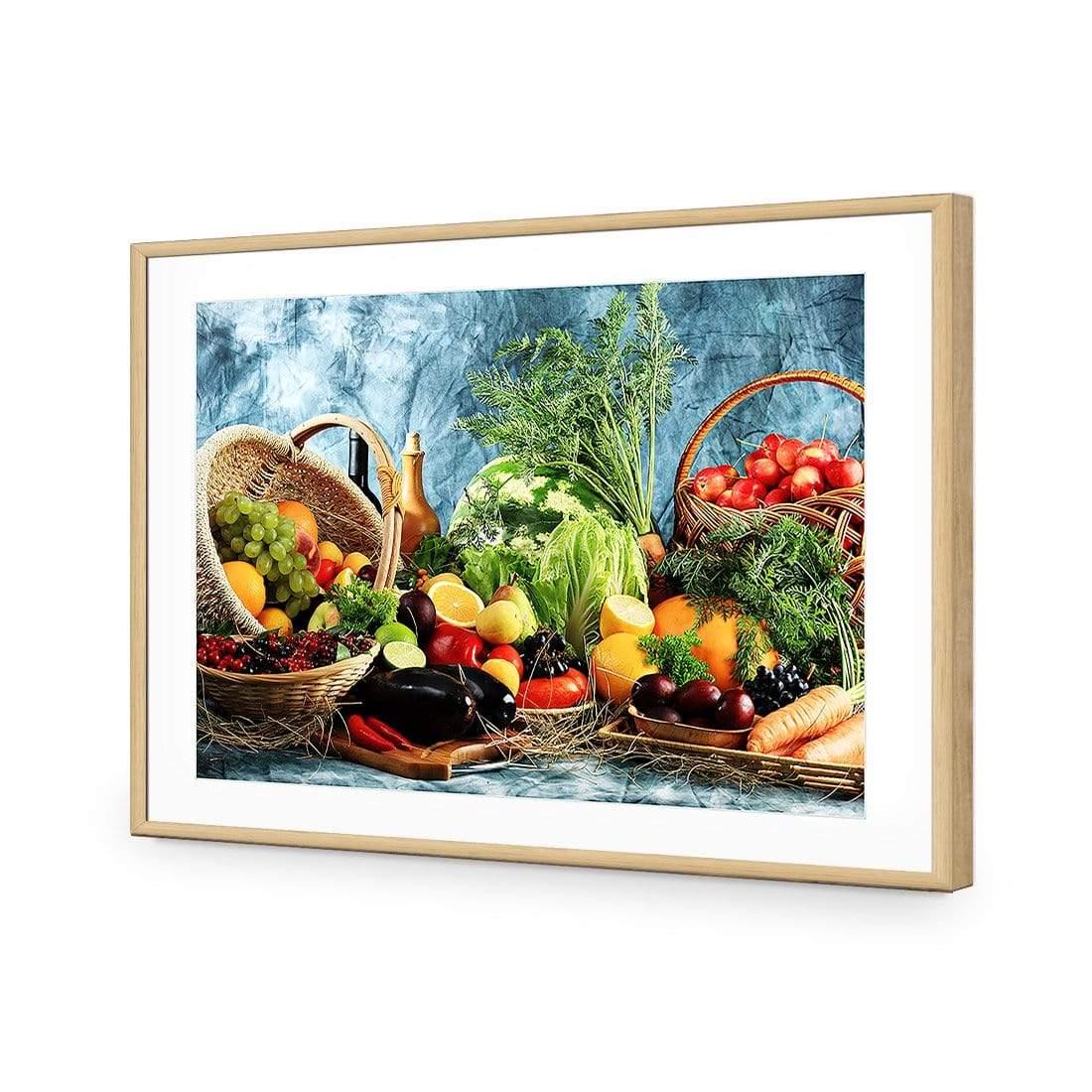 Basket of Health - Wall Art Designs - 2572_AR_H WAD_AP - 030 - MAT_45x30_S - 2538 - OAK