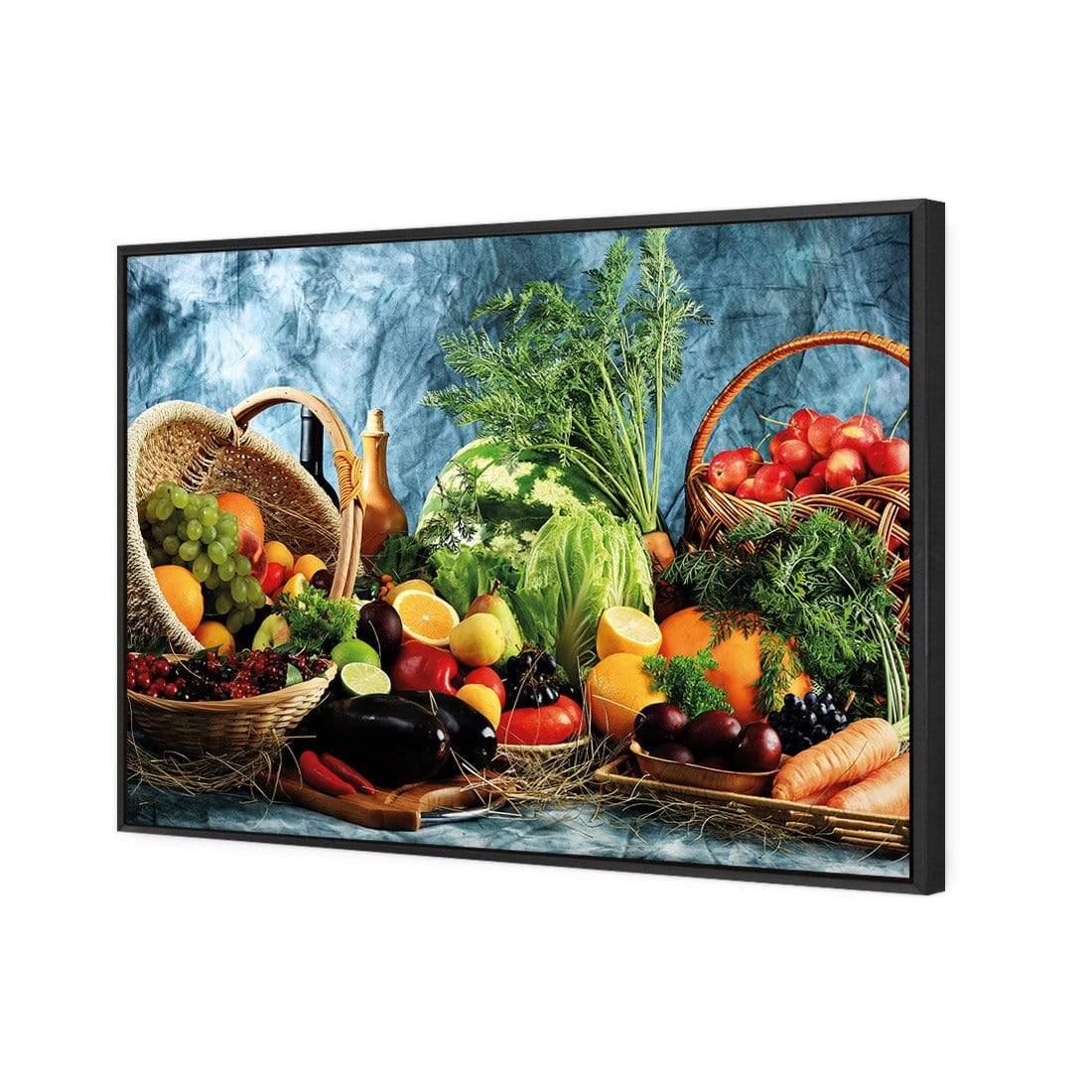 Basket of Health - Wall Art Designs - 2572_AR_H WAD_CP - MPY - 260 - M - S - S_45x30_S - 1550 - BLK