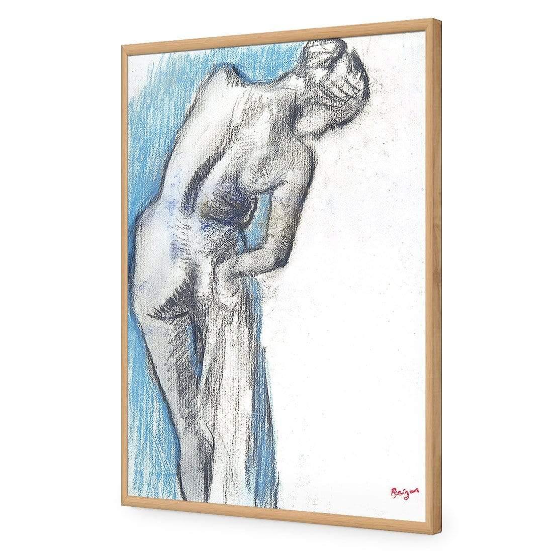 Bathing Nude Blue By Edgar Degas - Wall Art Designs - 3298_AR_V WAD_AP - 030 - EDG_45x30_S - 2538 - OAK