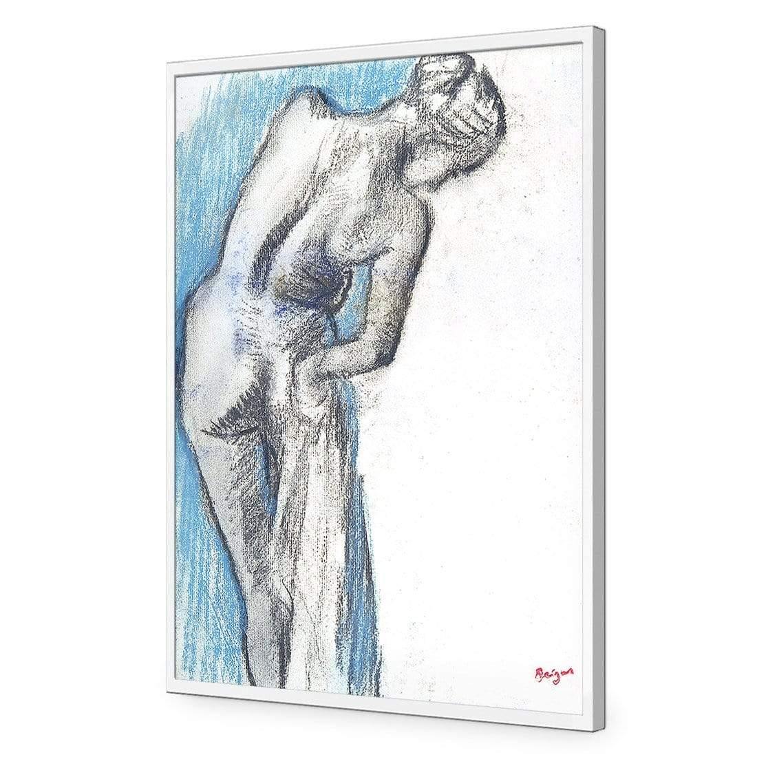 Bathing Nude Blue By Edgar Degas - Wall Art Designs - 3298_AR_V WAD_AP - 030 - EDG_45x30_S - 2538 - WHT