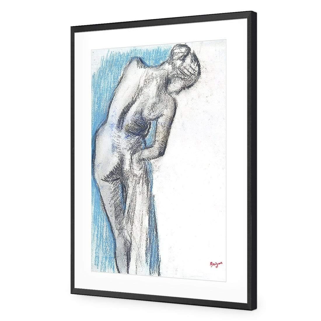 Bathing Nude Blue By Edgar Degas - Wall Art Designs - 3298_AR_V WAD_AP - 030 - MAT_45x30_S - 2538 - BLK