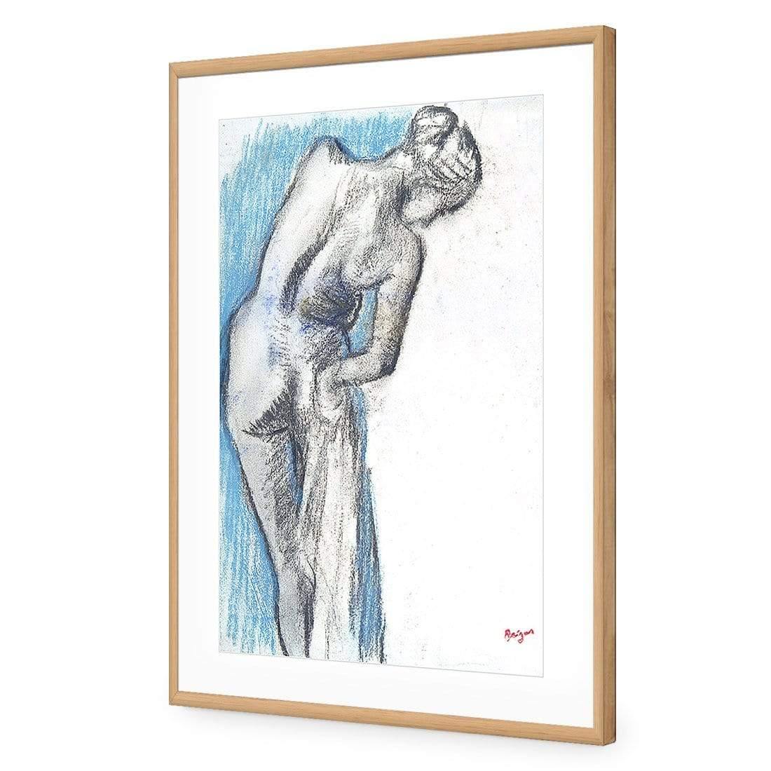 Bathing Nude Blue By Edgar Degas - Wall Art Designs - 3298_AR_V WAD_AP - 030 - MAT_45x30_S - 2538 - OAK