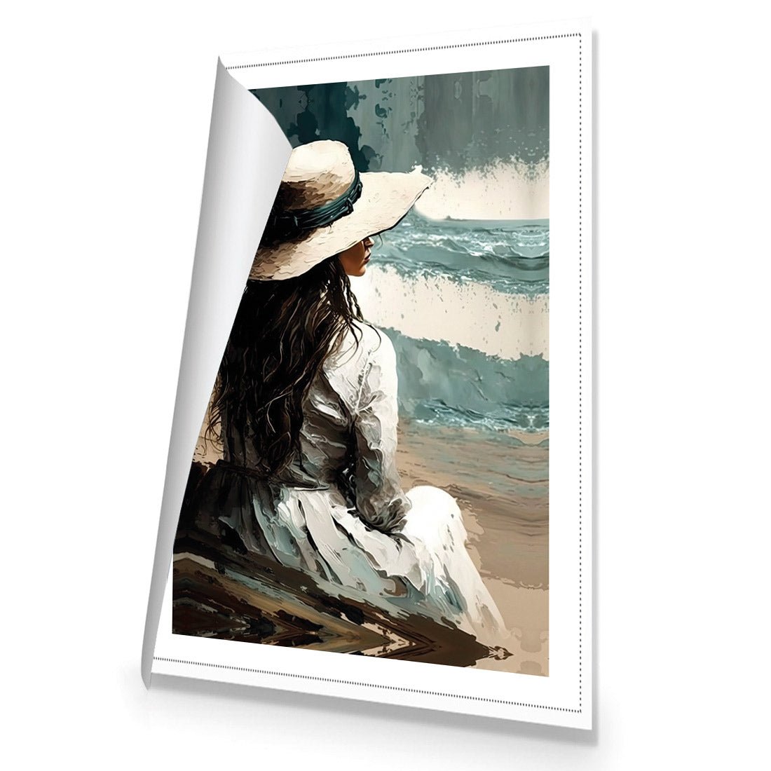 Beach Beauty | Classic Canvas | No Frame | Rolled Canvas