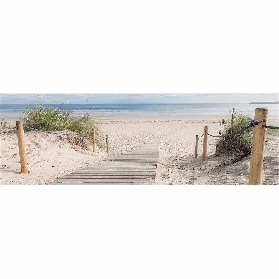 Beach Path, Long Acrylic Glass Art - Wall Art Designs - 2218_AL_H WAD_AP - 030 - MAT_60x20_NONE