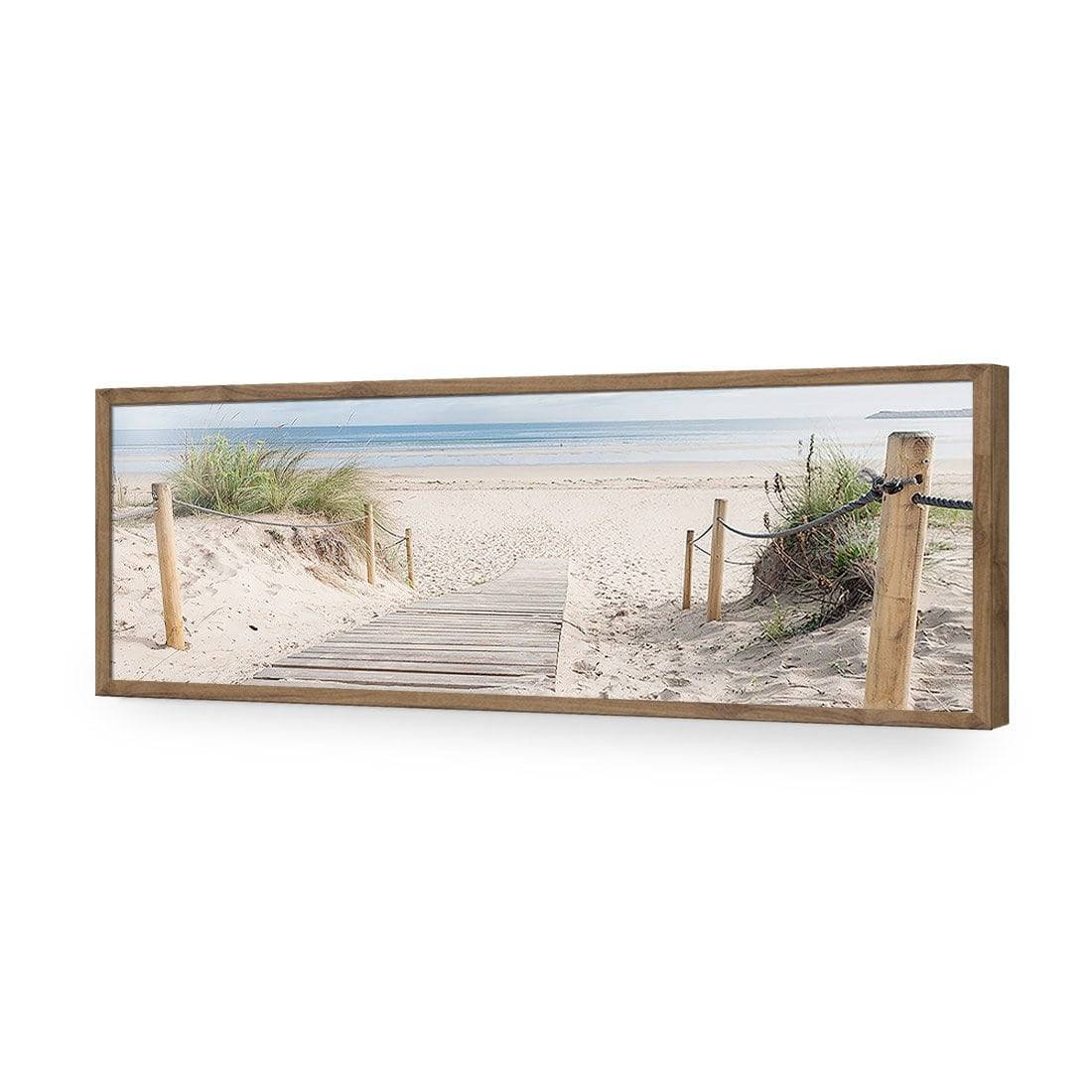 Beach Path, Long Acrylic Glass Art - Wall Art Designs - 2218_AL_H WAD_AP - 030 - EDG_60x20_S - 2538 - NAT