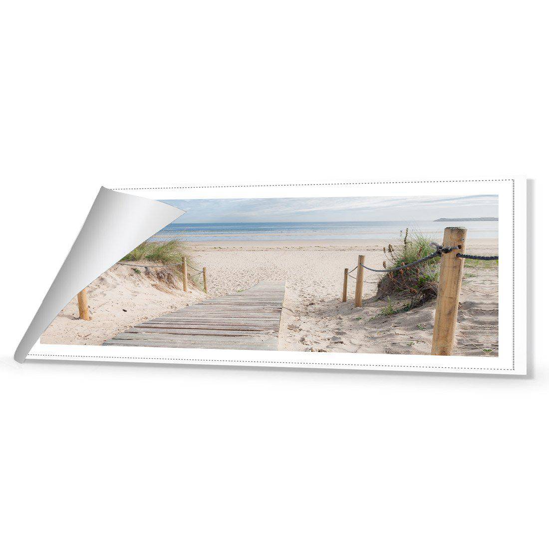 Beach Path Long | Standard Canvas | No Frame | Rolled Canvas
