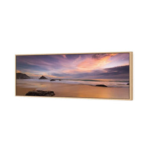 Beach Sunset (long) | Classic Canvas | No Frame | Stretched Canvas