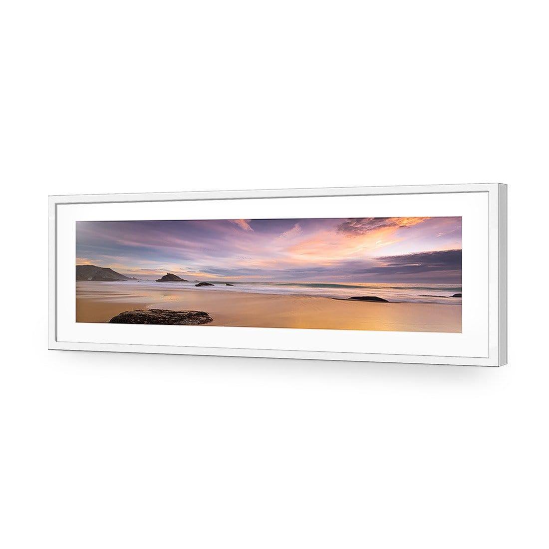 Beach Sunset (long) | Classic Canvas | No Frame | Stretched Canvas