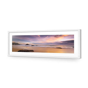 Beach Sunset (long) | Classic Canvas | No Frame | Stretched Canvas