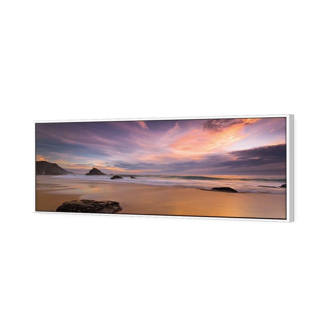 Beach Sunset (long) | Classic Canvas | No Frame | Stretched Canvas