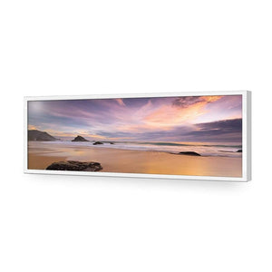Beach Sunset (long) | Classic Canvas | No Frame | Stretched Canvas