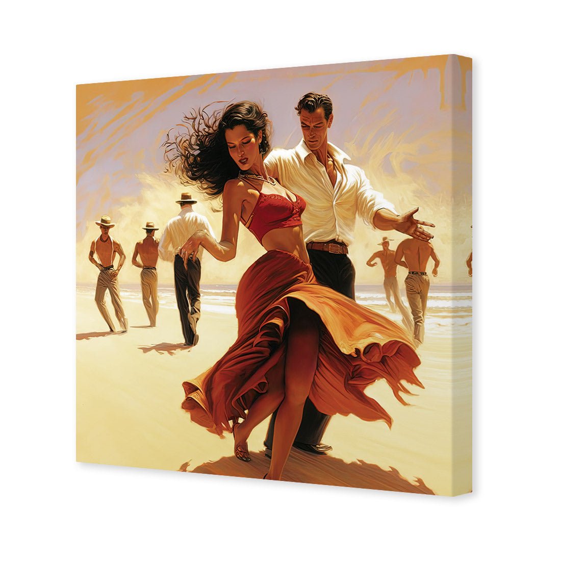 Beach Tango | Classic Canvas | No Frame | Stretched Canvas