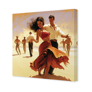 Beach Tango | Classic Canvas | No Frame | Stretched Canvas