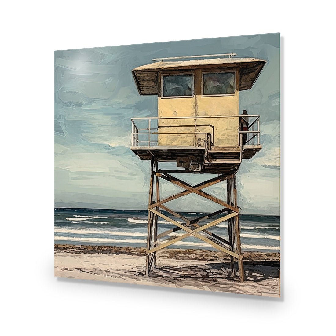 Beach Tower - Wall Art Designs - WH_1133_AS_Q CAF_AP - 030 - EDG_37x37_NONE