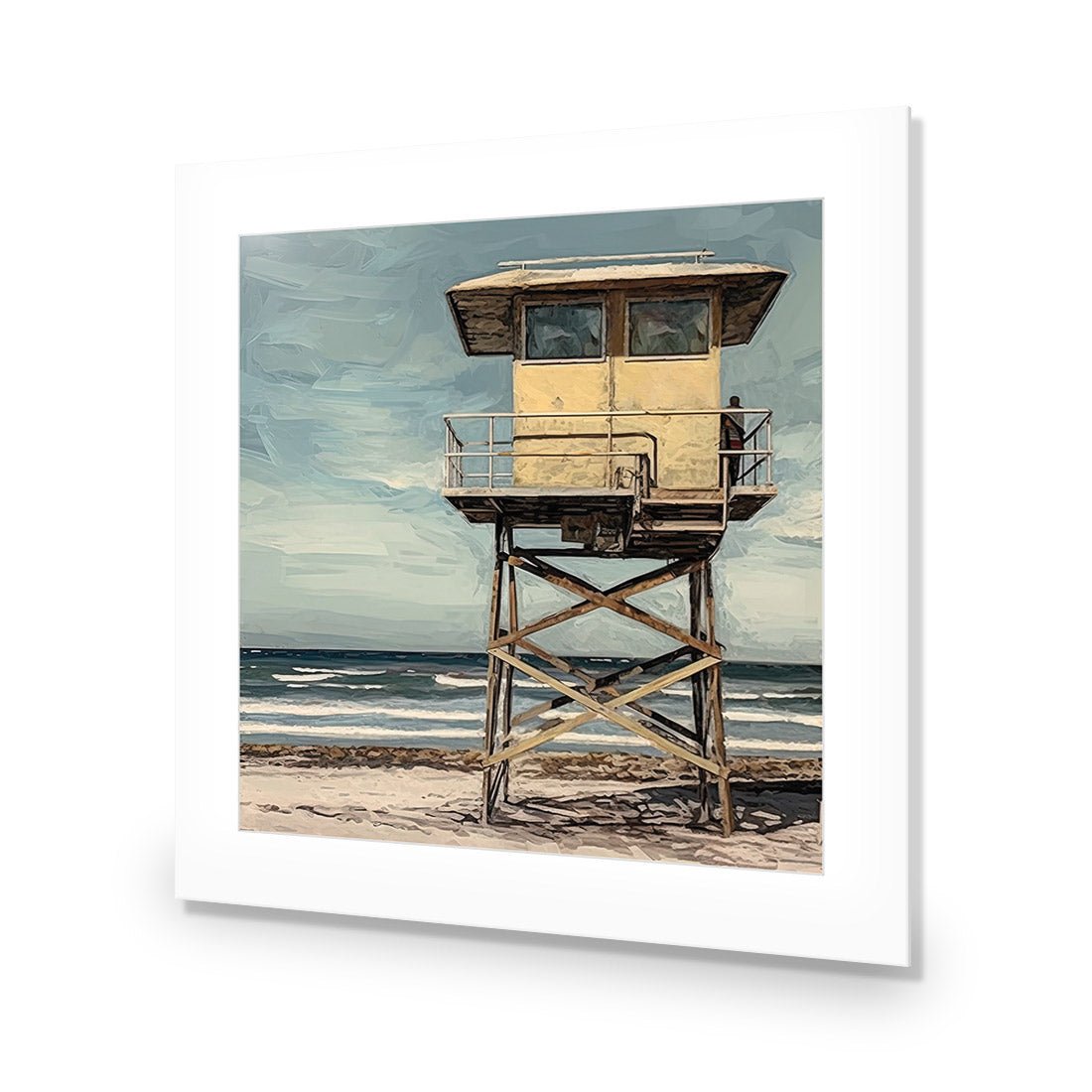 Beach Tower - Wall Art Designs - WH_1133_AS_Q CAF_AP - 030 - MAT_37x37_NONE