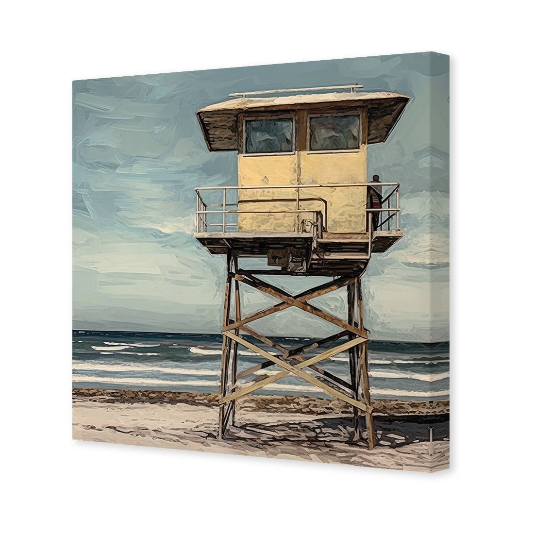 Beach Tower - Wall Art Designs - WH_1133_AS_Q CAF_CP - MPY - 260 - M - S - S_37x37_NONE