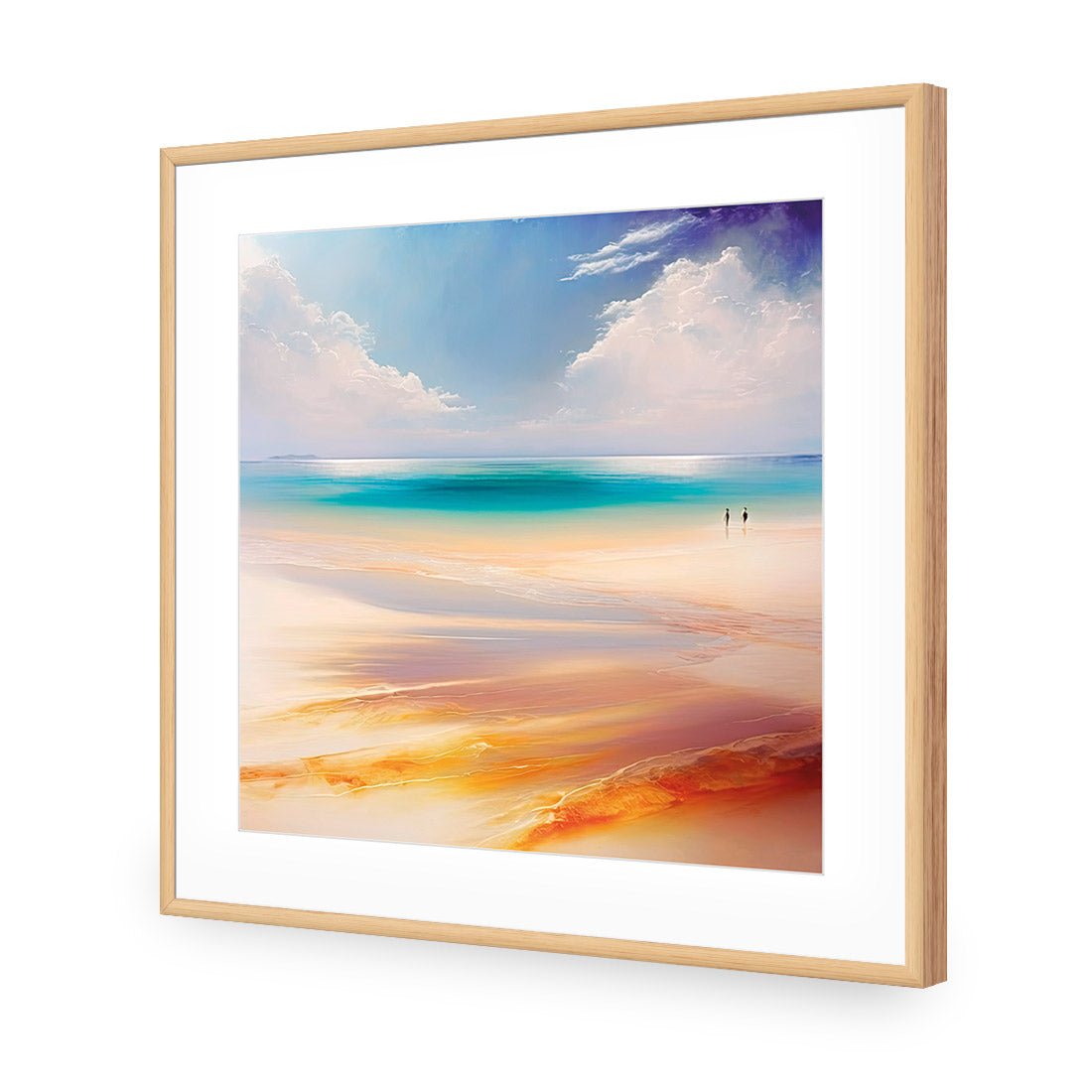 Beachcombers I - Wall Art Designs - WB_100691_AS_Q CAF_AP - 030 - MAT_37x37_S - 2538 - OAK