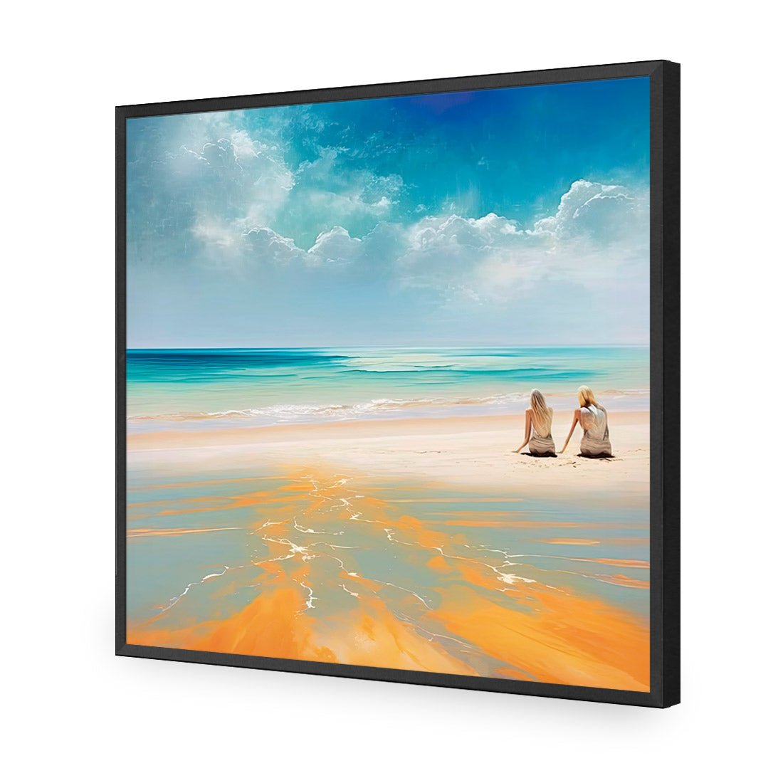 Beachcombers II - Wall Art Designs - WB_100692_AS_Q CAF_AP - 030 - EDG_37x37_S - 2538 - BLK